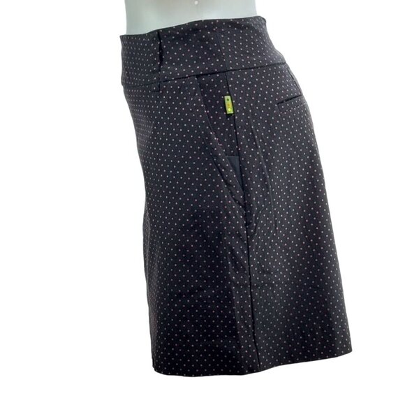 SWING Women's Skort Polka Dot Pull On Banded Waist Active Wear Stretch Size 10 - Picture 2 of 9